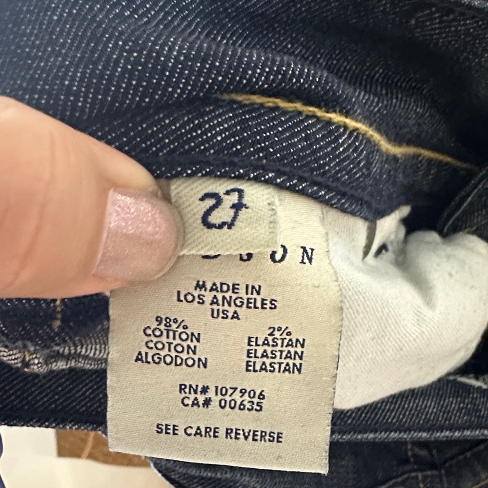 Hudson Jeans Women's Boot Cut in Dark Blue - Picture 7 of 8